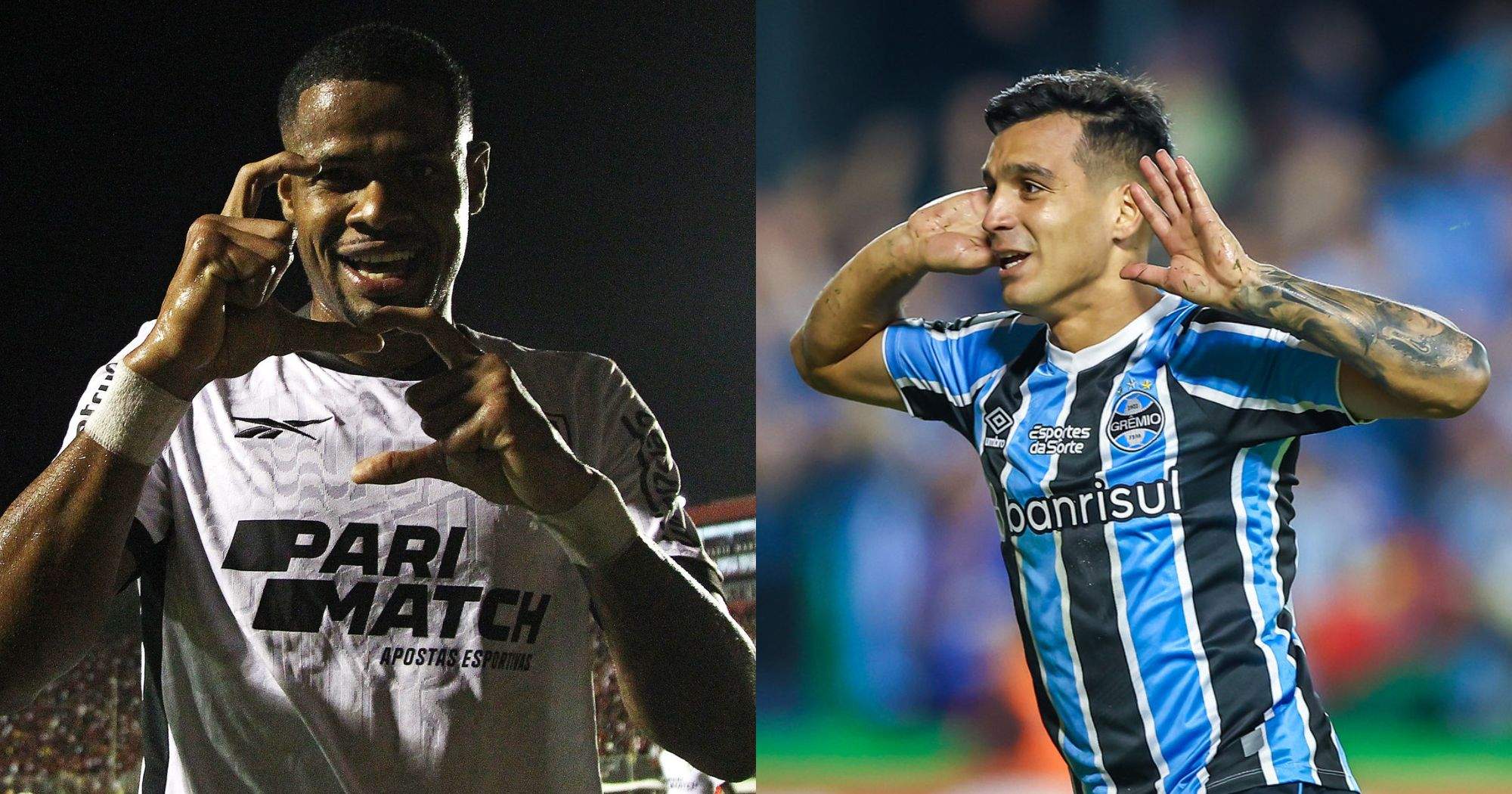 Neste domingo (16), Grêmio e Botafogo jogam no Estádio Kleber Andrade em Cariacica