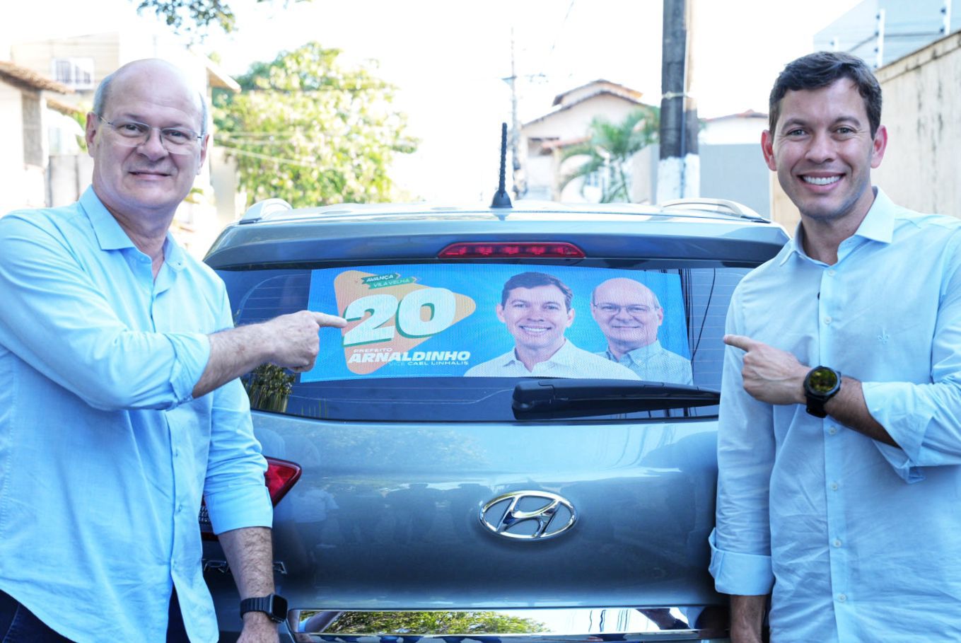 Adesivaço: sábado marca início da campanha de Arnaldinho em Vila Velha