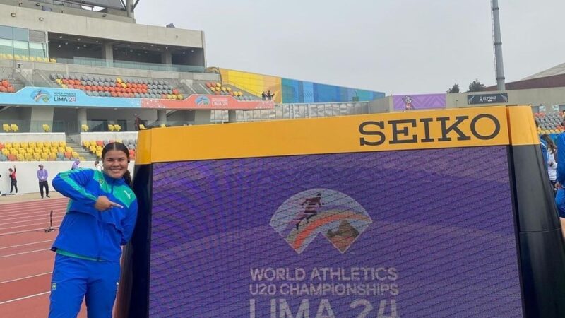 Capixaba disputa Campeonato Mundial de Atletismo com seleção brasileira
