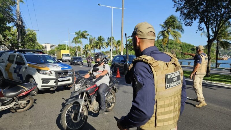 Força pela Vida: Fiscalização integrada de motocicletas em 11 munícipios flagra 896 infrações de trânsito