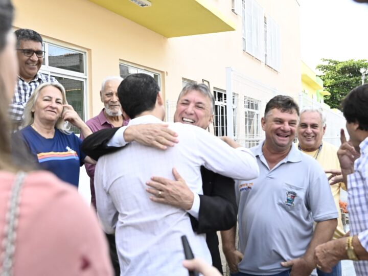 Pazolini visita obras do CMEI Sebastião Perovano que estão na reta final