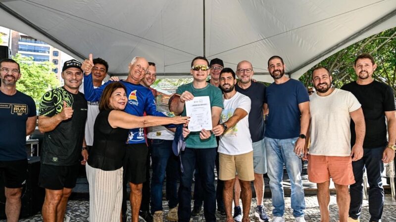 Pazolini dá início às obras da Guarderia Náutica Municipal