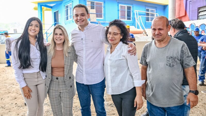 Pazolini visita obras no Bairro Engenharia