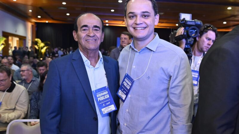 Pazolini participa de Congresso de Segurança Pública no Centro de Convenções