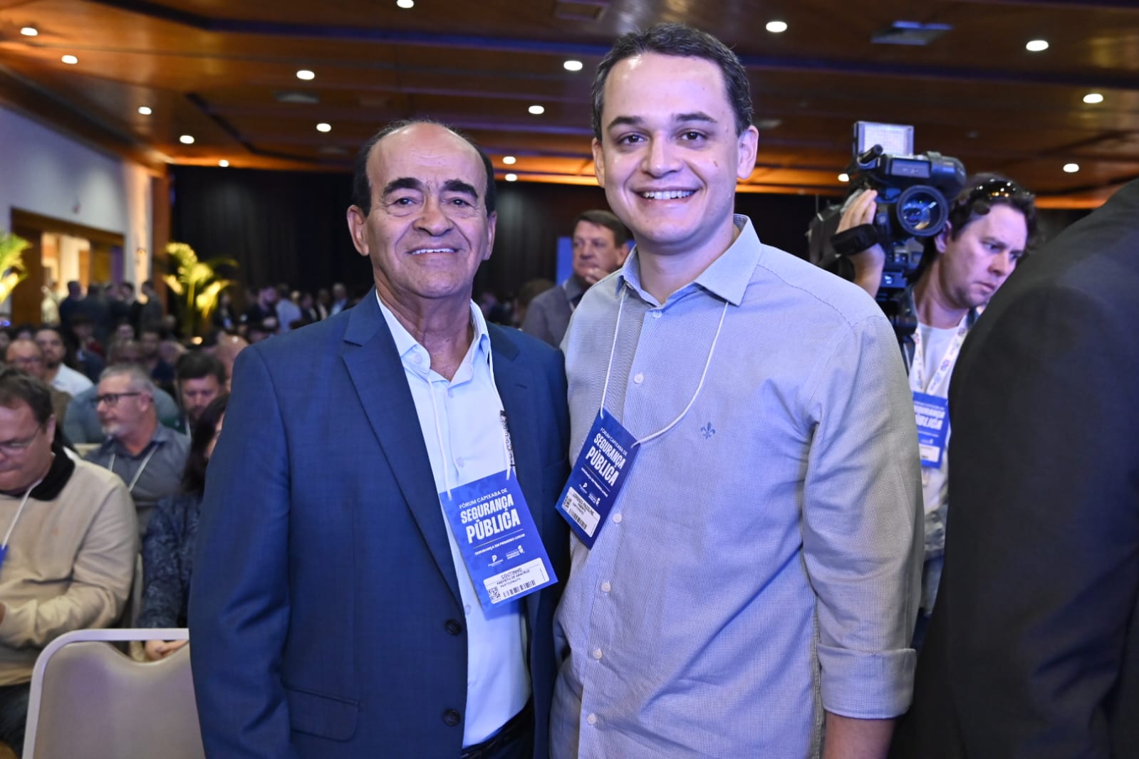 Pazolini participa de Congresso de Segurança Pública no Centro de Convenções
