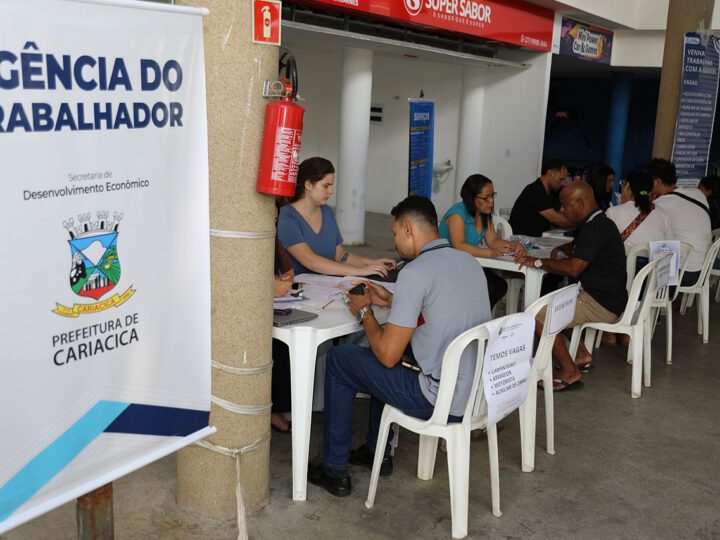 Cariacica abre 1.378 vagas de emprego, sendo 545 para Pessoas com Deficiência