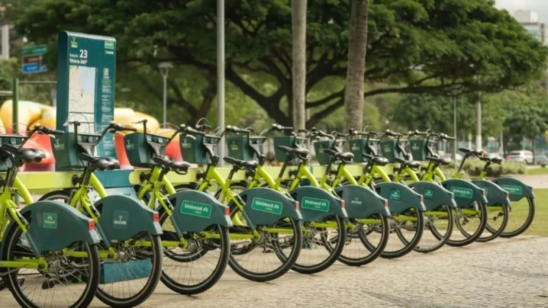 Bicicletas compartilhadas terão passe livre em Vitória e Vila Velha no Dia do Ciclista