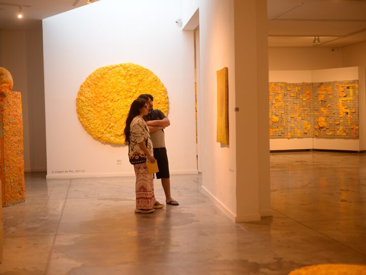 Exposição de Re Henri promove programa educativo, conectando arte, ciência e interdisciplinaridade em experiência poética única