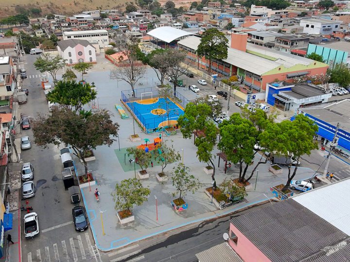 Com playground e academia, Praça da Bíblia será entregue em Nova Rosa da Penha na quarta (27)