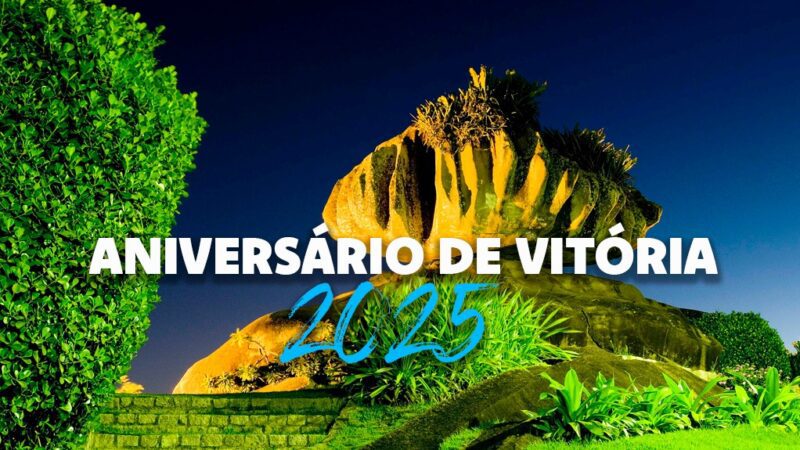 Vitória 474 anos: capital capixaba comemora com shows e programação especial