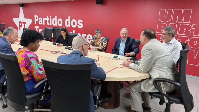 PT Nacional dá aval para construção da pré-candidatura de Helder Salomão ao governo do Espírito Santo