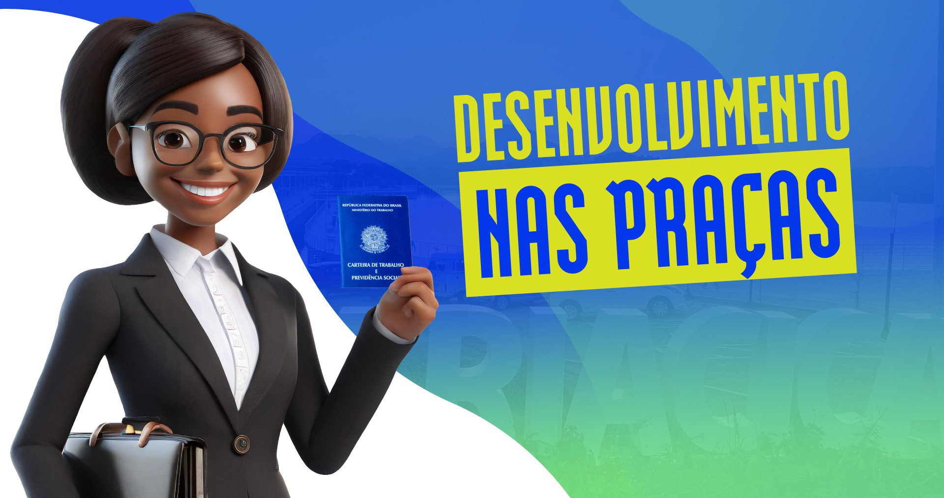 Praça de Porto de Santana recebe 1.500 vagas de emprego no projeto “Desenvolvimento nas Praças”