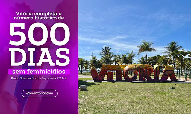 Gestão Pazolini: Vitória Alcança Marca de 500 Dias sem Feminicídios