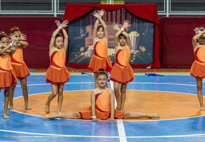 Festival de Ginástica Rítmica reúne 170 alunas nesta sexta-feira no Tartarugão