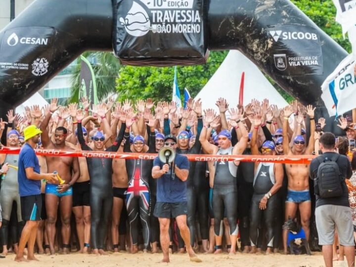 Travessia João Moreno vai reunir 2,6 mil atletas neste fim de semana em Vila Velha