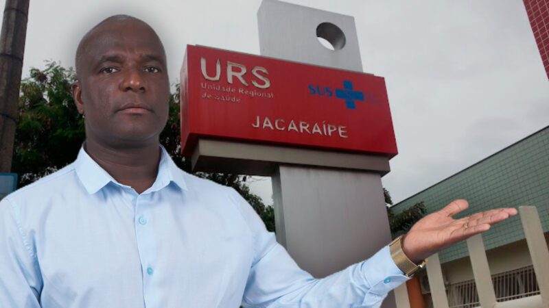 Mesmo em recesso, vereador visita URS de Jacaraípe após reclamações de moradores