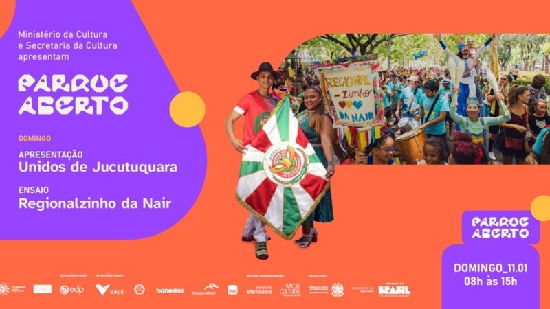 Parque Cultural Casa do Governador recebe o ‘esquenta’ do Regionalzinho da Nair neste domingo (25)