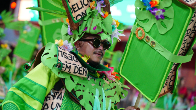 Vitória é verde: MUG encanta jurados e vence o Carnaval 2026