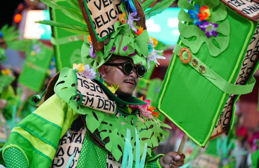 Vitória é verde: MUG encanta jurados e vence o Carnaval 2026