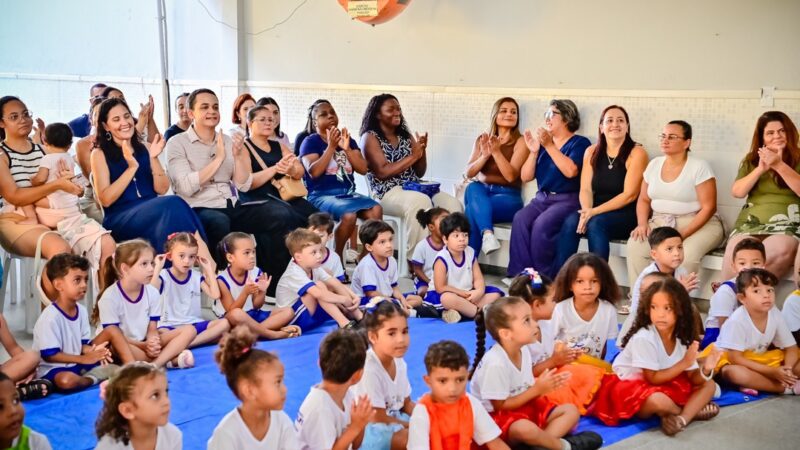 Vitória da educação! Pazolini assina edital para climatização total do CMEI Reinaldo Ridolfi