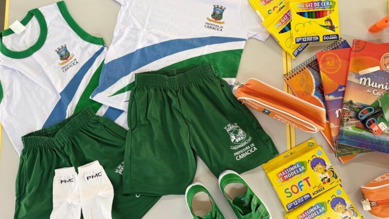 Alunos da rede municipal de Cariacica começam a receber novos uniformes escolares
