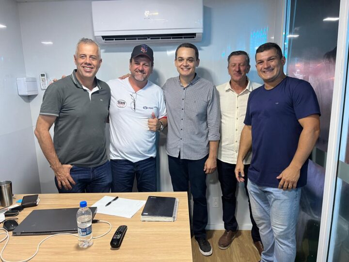 Pazolini e Evair percorrem municípios da região noroeste em série de compromissos