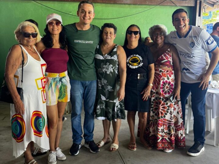 Goiabeiras vira palco de mobilização com Lorenzo Pazolini e Erick Musso ao lado da comunidade