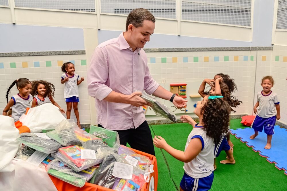 Sob gestão Pazolini, Vitória avança e se consolida como referência nacional em educação infantil
