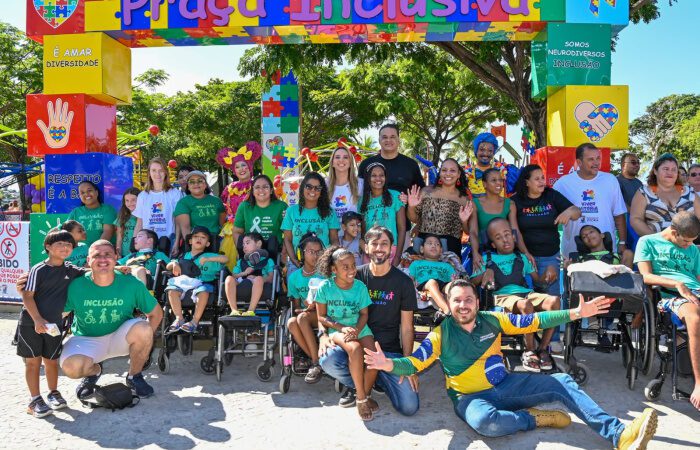 Primeira Praça Inclusiva é inaugurada em Vitória, que anuncia novas unidades