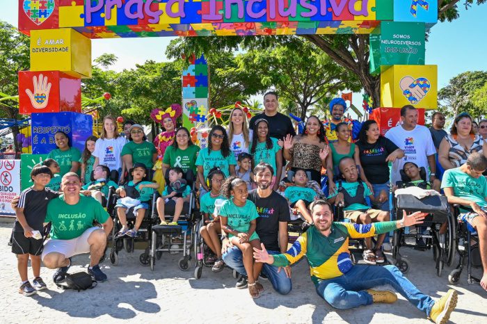 Primeira Praça Inclusiva é inaugurada em Vitória, que anuncia novas unidades