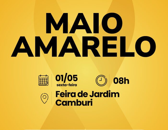 Programação do Maio Amarelo tem início em Vitória na sexta (1º), com ação em Jardim Camburi