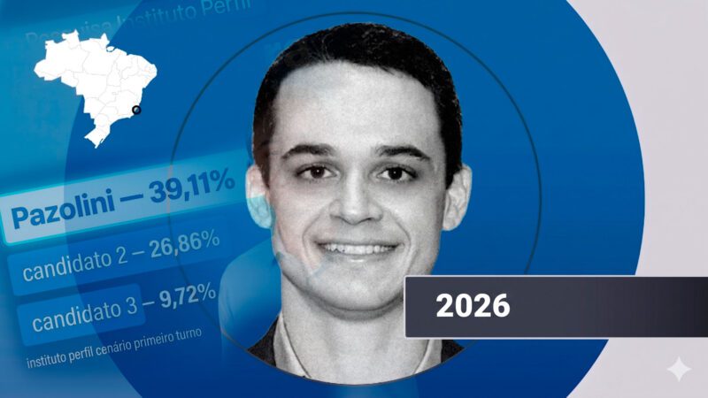 Liderança confirmada: Pazolini aparece à frente em nova rodada de pesquisa no ES