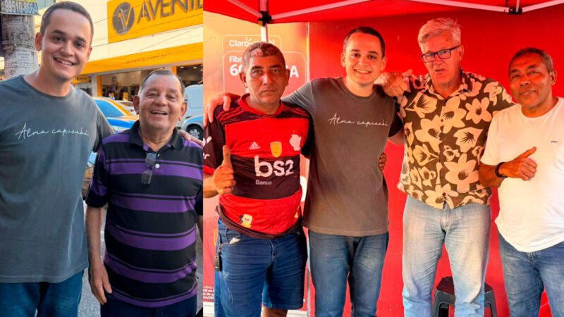 Lorenzo Pazolini é ovacionado em Cariacica e começa a ser tratado como opção para o Governo do ES