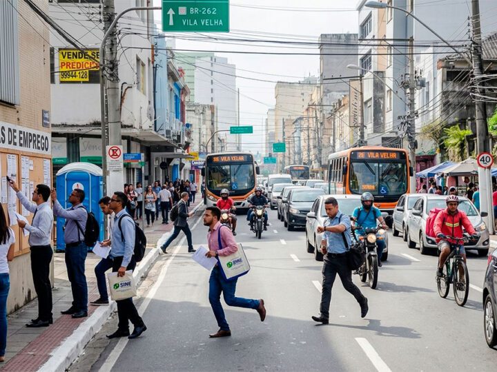 Espírito Santo registra o menor crescimento de empregos formais no Brasil em 2025