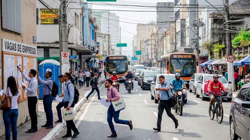 Espírito Santo registra o menor crescimento de empregos formais no Brasil em 2025