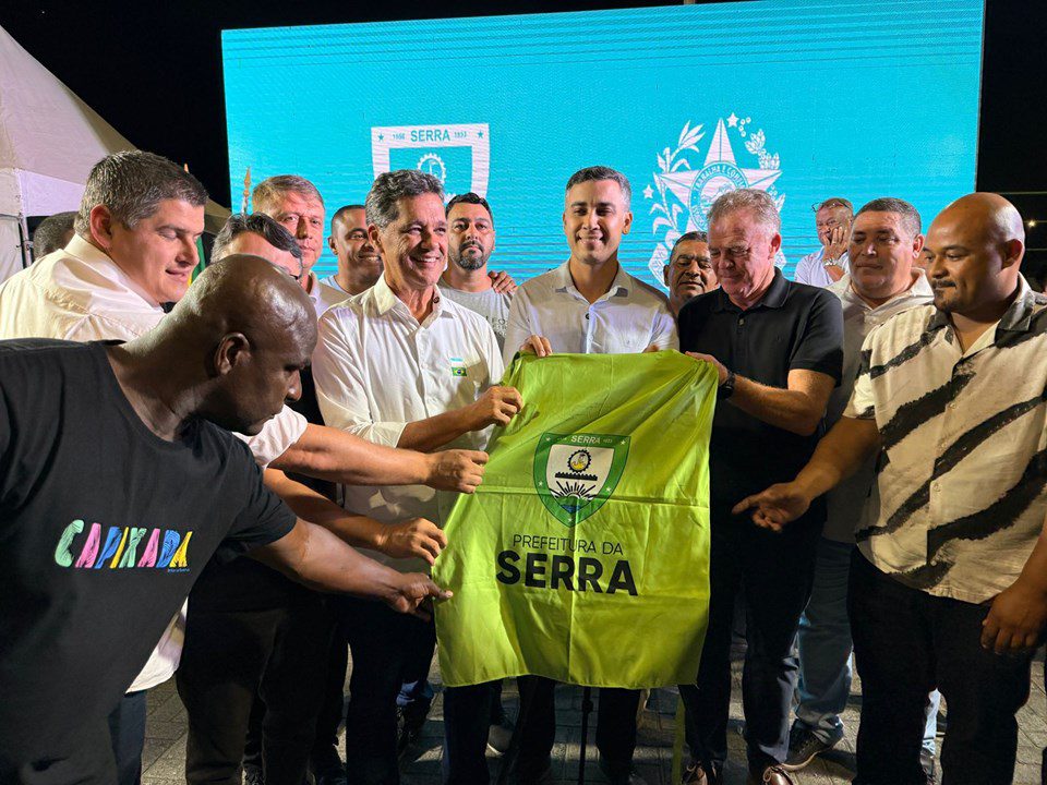 Governo inaugura Binário de Novo Horizonte e anuncia novo CMEI na Serra