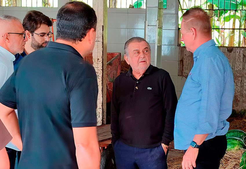 Pré-candidato a deputado estadual, Sérgio Borges participa de agenda estratégica na Ceasa