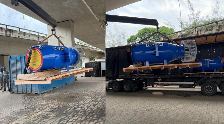 Vila Velha amplia sistema de macrodrenagem com instalação de novas bombas