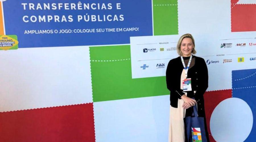 Município leva experiência a fórum nacional de compras públicas
