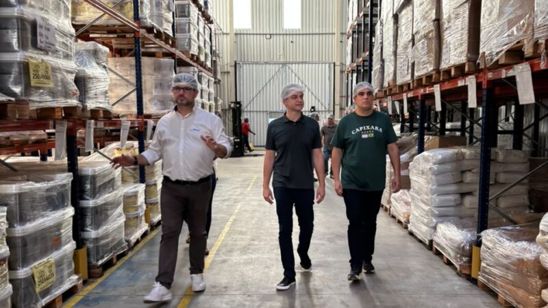 Visita à Paletitas reforça compromisso de Pazolini e Erick Musso com o empreendedorismo no Espírito Santo