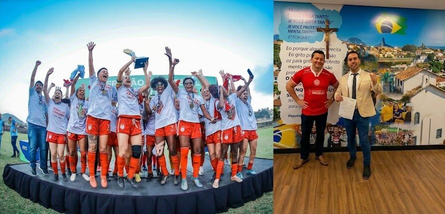 Emenda parlamentar impulsiona futebol feminino e beneficia atletas de Vargem Alta