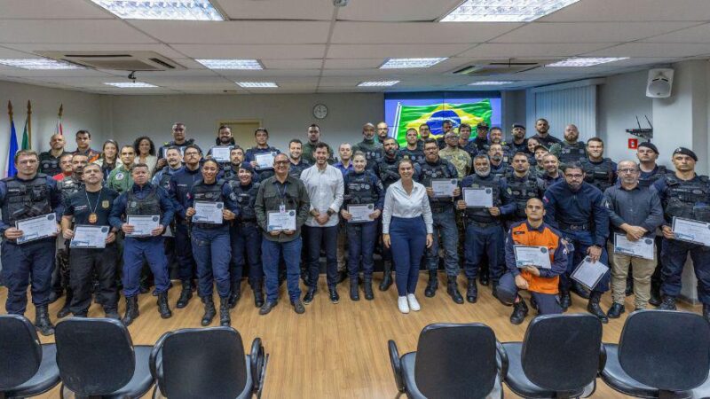 Guarda Municipal forma 48 agentes em curso de operações com drones em Vila Velha