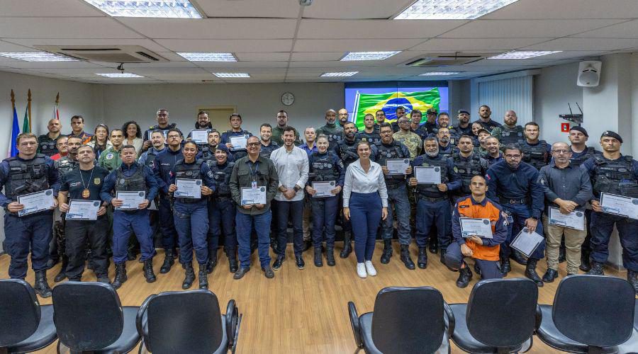 Guarda Municipal forma 48 agentes em curso de operações com drones em Vila Velha